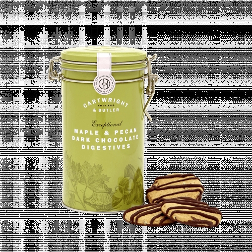 MAPLE & PECAN DIGESTIVE BISCUITS TIN